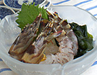 クルマエビの刺身