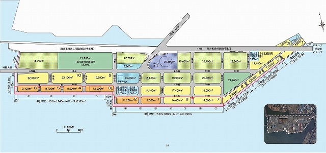 神野東ふ頭地区概要図