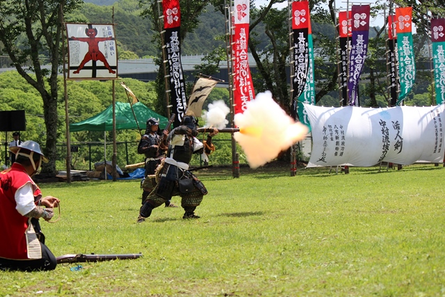 火縄銃演武