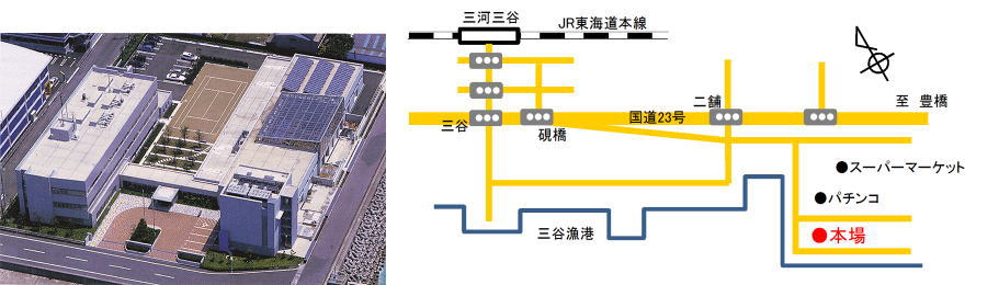 本場写真と地図