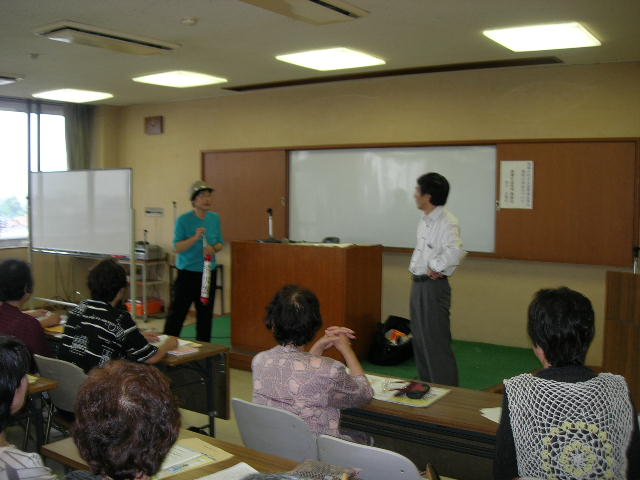 悪質商法撃退講座の様子