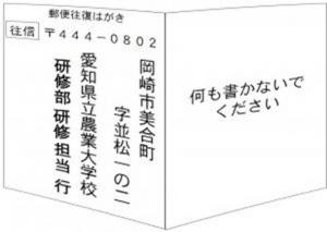 往復葉書