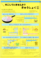 のこしていませんか？きゅうしょく