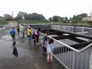 浄水場見学