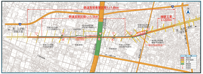 事業概要図（平面）