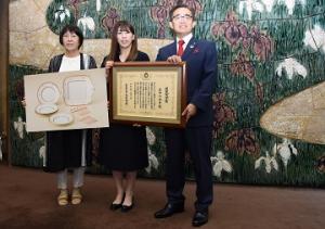吉田沙保里さんへの愛知県県民栄誉賞の贈呈