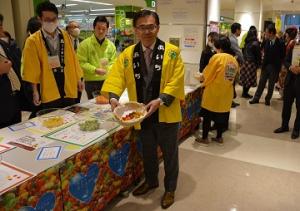 東京都内の量販店において「あいちの農産物トップセールスｉｎ東京」を開催しました