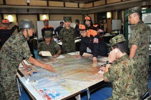 愛知県総合防災訓練を実施しました