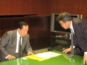 「自動車諸税の抜本的な見直し」に関する面談