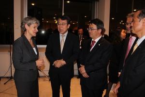 「ＥＳＤユネスコ世界会議」開催のＰＲ