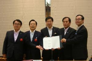 平成24年5月18日 「全国都道府県における災害時等の広域応援に関する協定」締結