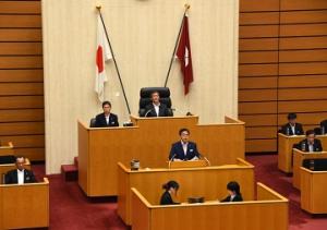 ９月定例県議会が開会しました