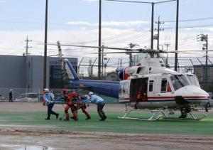 愛知県・半田市津波・地震防災訓練を実施しました