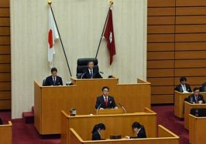 １２月定例県議会が開会しました
