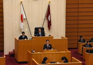 ２月定例県議会が開会しました