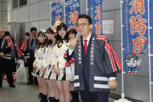 「あいち消防団の日」をＰＲしました
