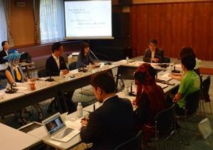 「大村知事と語る会」を開催しました