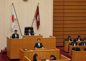 ９月定例県議会が開会しました