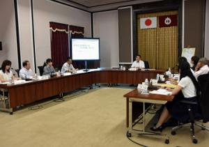 「大村知事と語る会」を開催しました