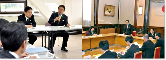●平成23年5月9日　｢中京独立戦略本部｣先行プロジェクトチーム会議を開催