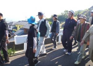 平成23年10月29日　愛知県と南知多町が共同で津波・地震防災訓練を行いました