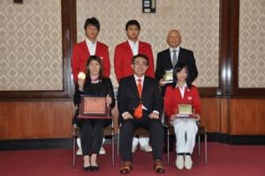 平成24年10月29日　愛知県スポーツ顕彰表彰式
