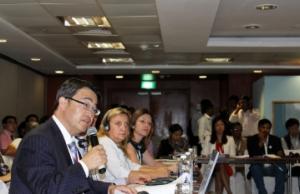 平成24年10月15日～19日　生物多様性条約第11回締約国会議(ＣＯＰ11)に知事が参加しました