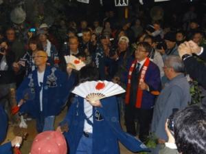 平成24年11月10日　東栄町御園の花祭視察