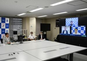 東海3県知事テレビ会議を開催しました