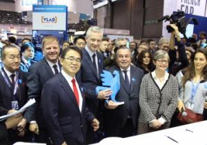 知事のフランス渡航
