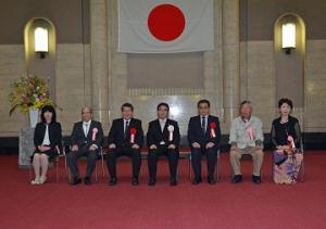 平成２６年度愛知県芸術文化選奨 文化賞受賞者の皆様と