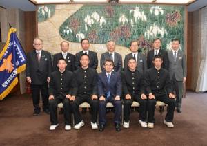 第８７回選抜高等学校野球大会出場校の皆さんと