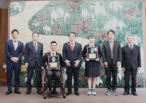 愛知県スポーツ顕彰授与式