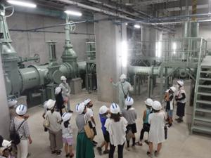 水処理施設見学