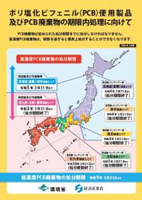 ポリ塩化ビフェニル（PCB）使用製品 及びPCB廃棄物の期限内処理に向けて