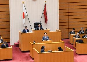 ６月定例県議会開会