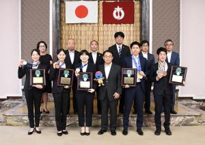 「愛知県スポーツ顕彰」授与式を開催