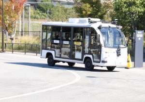 愛・地球博記念公園において自動運転の実証実験を実施