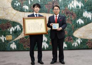 愛知県県民栄誉賞表彰式を実施