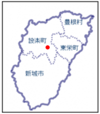 下水道事業の位置図