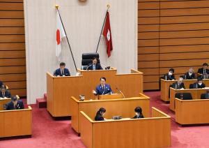 ２月定例県議会が開会