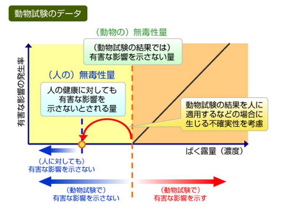 動物試験のデータ