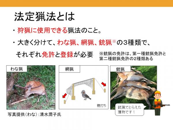 法定猟法とは