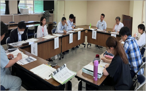 鳥獣害実務担当者会議の様子