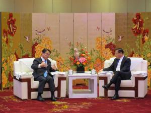 王広州省長との面談