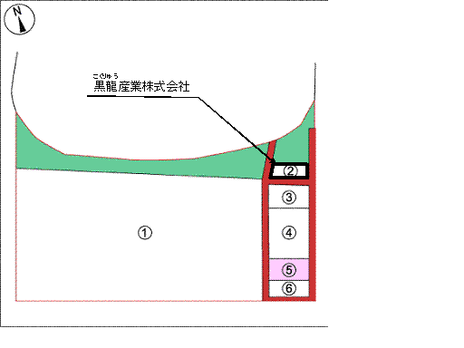 〈平面図）