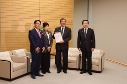 250422米国の関税措置に関する石破内閣総理大臣への要請