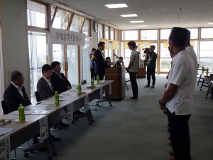 新規就農者激励会の開催状況
