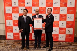 0430 1東武トップツアーズ株式会社とのアジア・アジアパラ競技大会のパートナーシップ契約