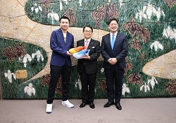 0502NBA Gリーグ 富永啓生選手の訪問